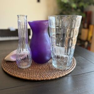 Assorted Vases (3)